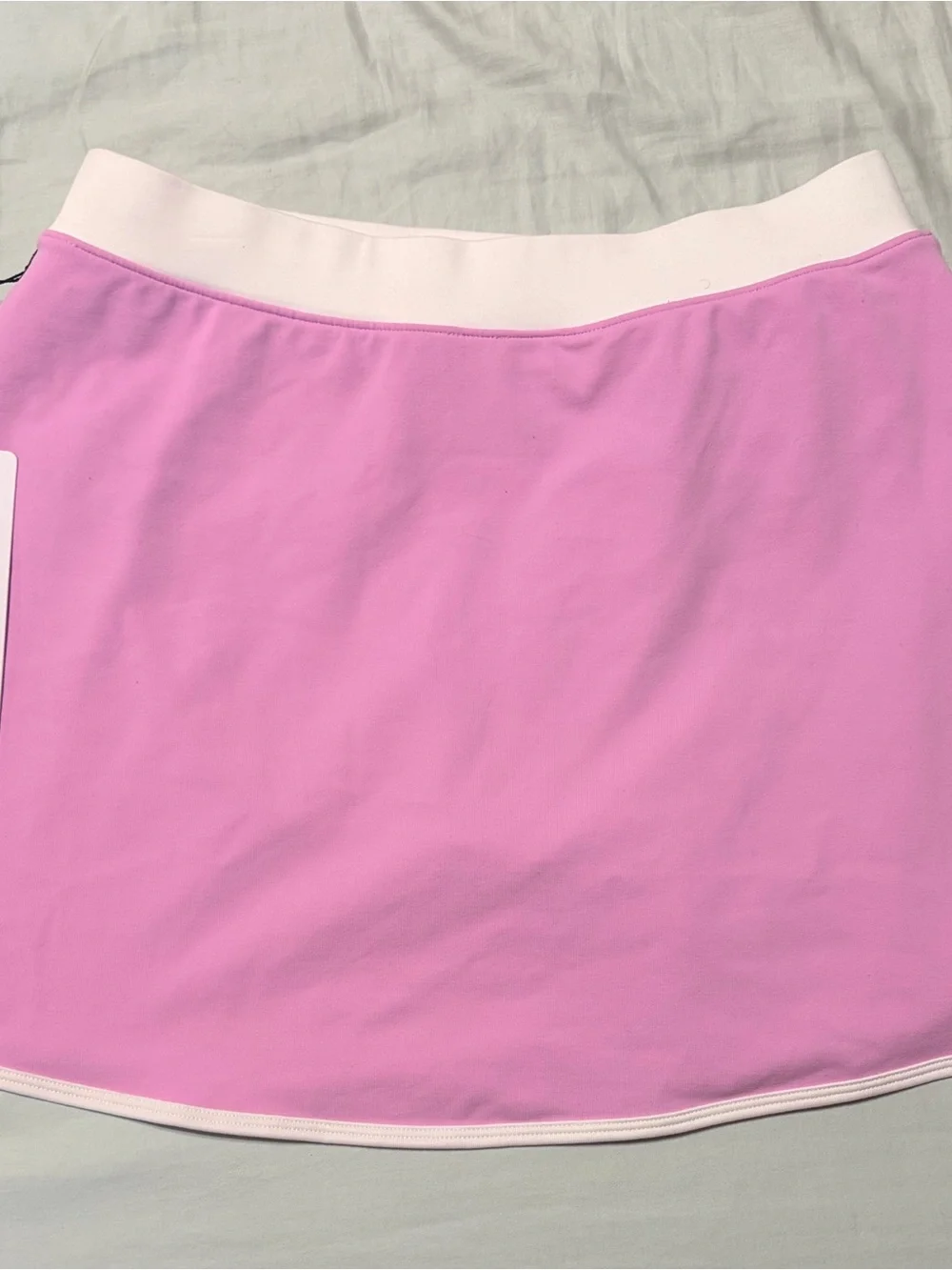 Alo Airbrushed Streamlined Candy Heart Pink Skirt—BNWT